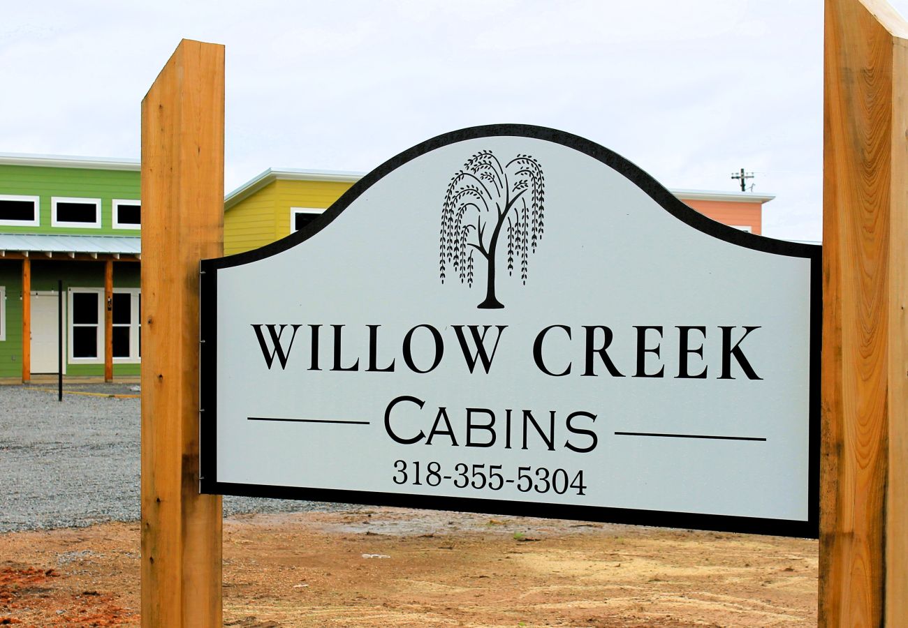 Cabin in Sterlington - Unit 6 Willow Creek Cabins